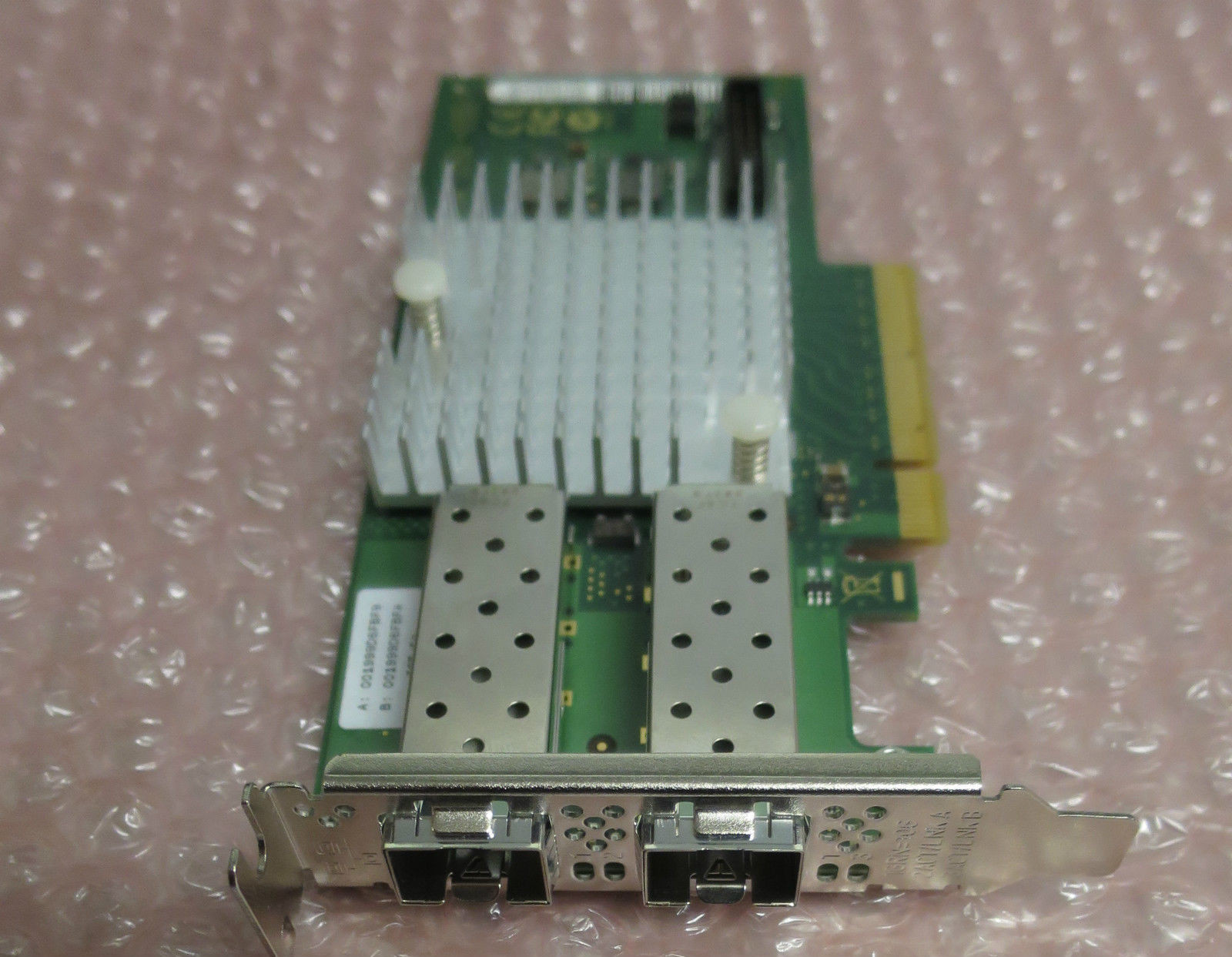 Fujitsu Eth Ctrl 2x10Gbit PCIe PCI-E x8 S26361-F3629-L202 with HH bracket