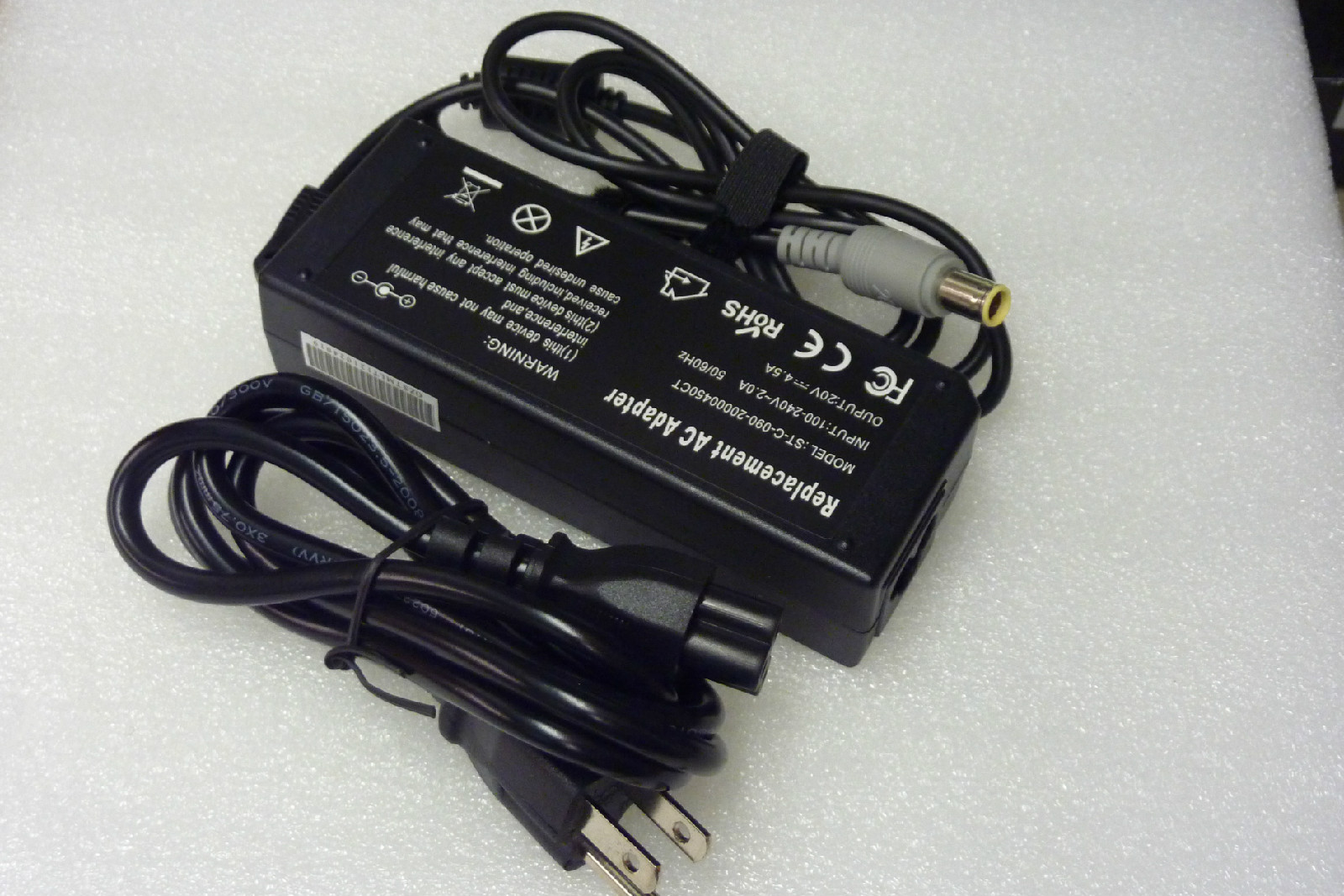 AC Adapter Power Cord Battery Charger 90W IBM Lenovo Thinkpad X200 X200s X200t