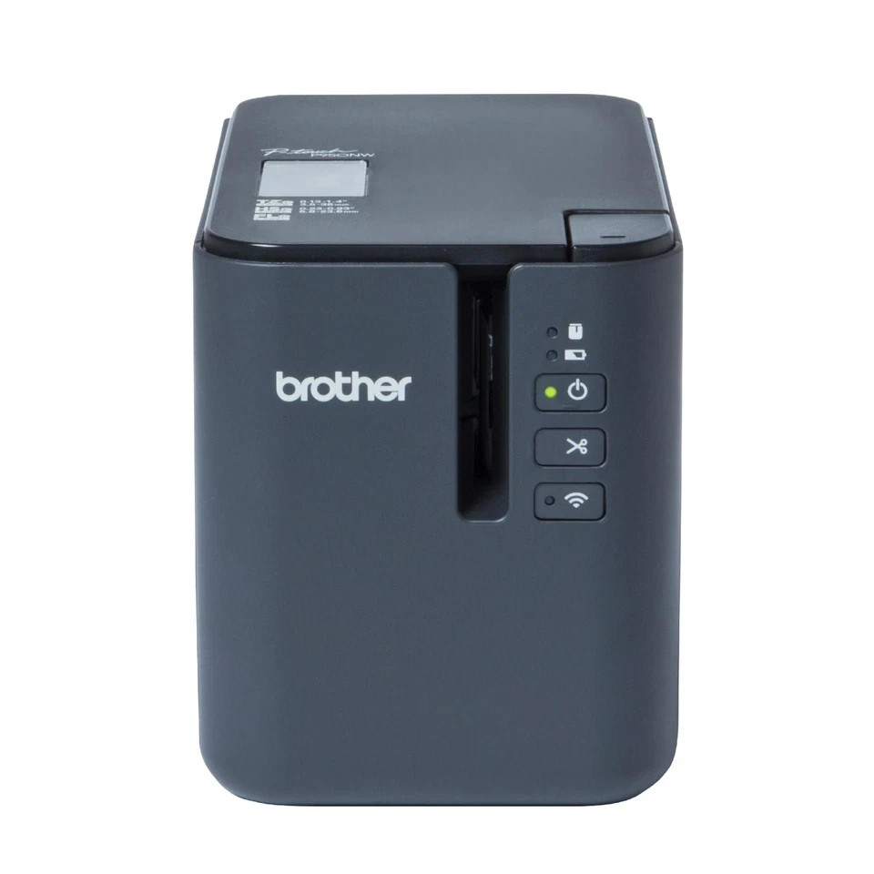 BROTHER PT-P950NW P-TOUCH Kogyo Monochrome PC Label Printer Unused From Japan