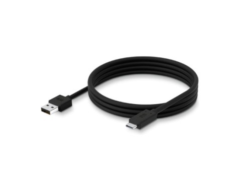 Zebra CBL-TC5X-USBC2A-01 1m USB A C Black ~D~