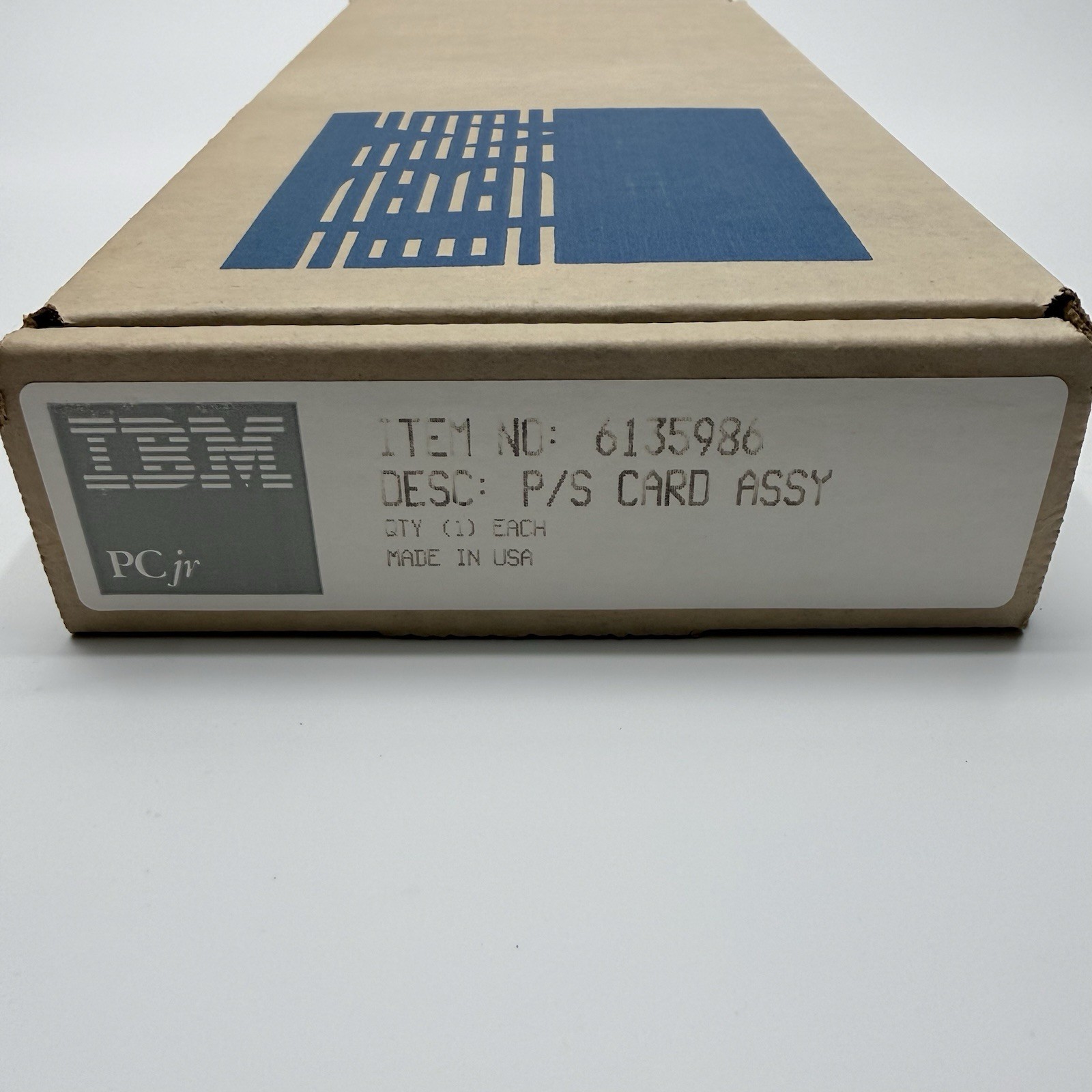 Vintage IBM PCjr Power Board P/S Card IBM Part 6135986 NOS