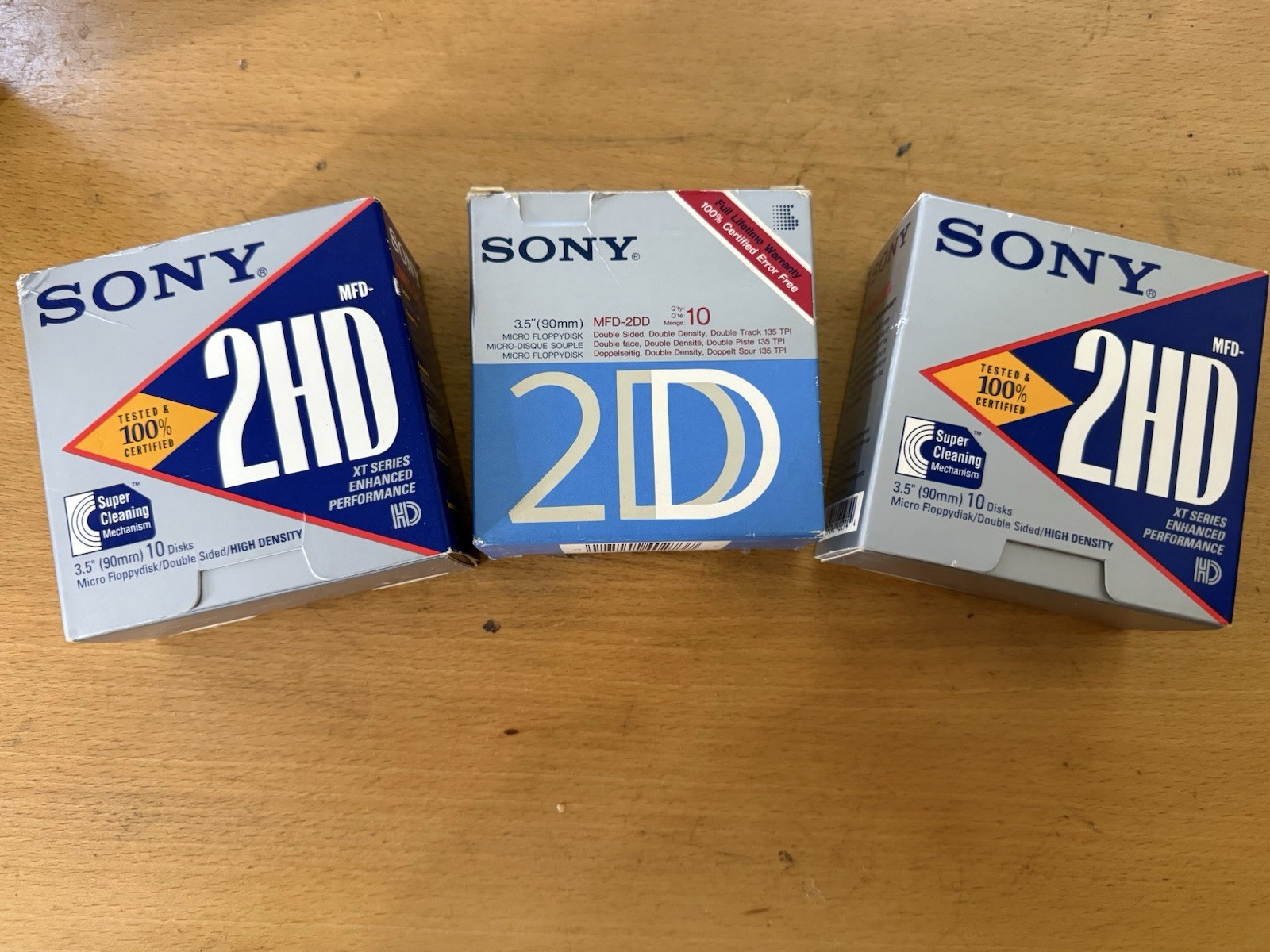 Sony 2HD 3.5” Floppy Disks – 24 Pack –MFD-2HD Vintage NOS