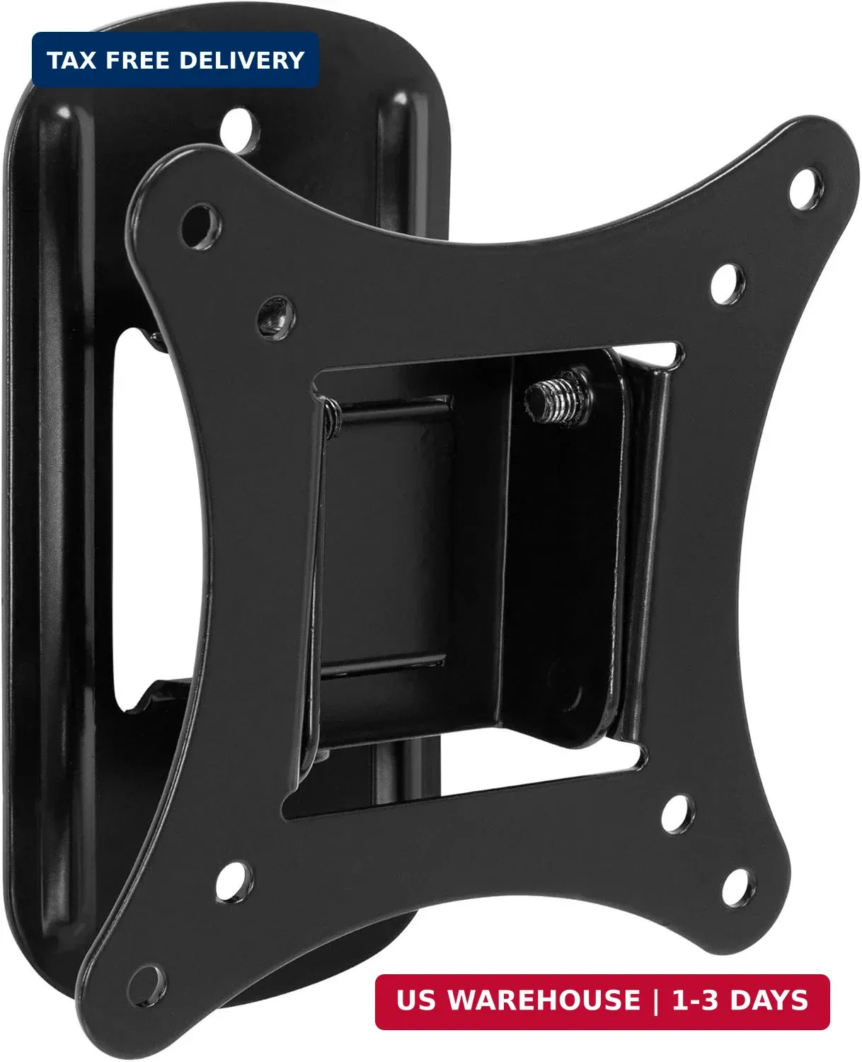 Small TV Monitor Wall Mount | RV TV Mount | Swivel and Tilt VESA Wall Mount | Fi