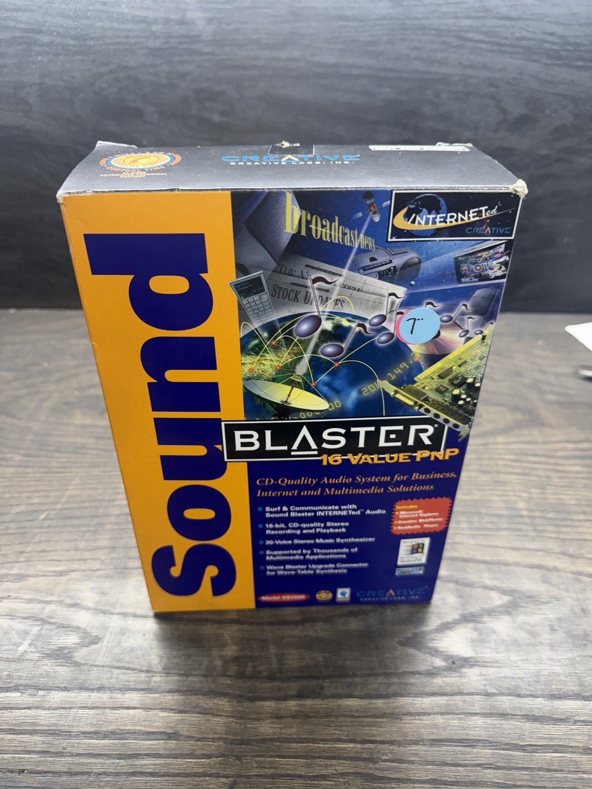 Creative Sound Blaster 16 PnP CT2980 Box Only