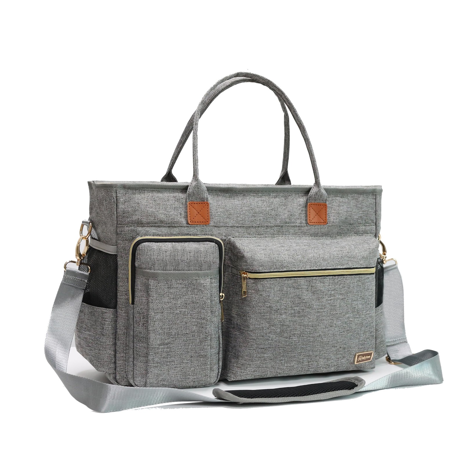 Nurse Tote Bag for Work with Padded 15.6” Laptop Sleeve, Supplies Shoulder Ba...