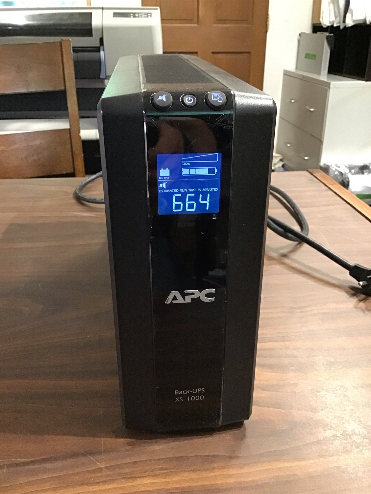 APC Battery Back-UPS XS 1000 UPS 1000VA Power Supply - TESTED - NEW BATTERY