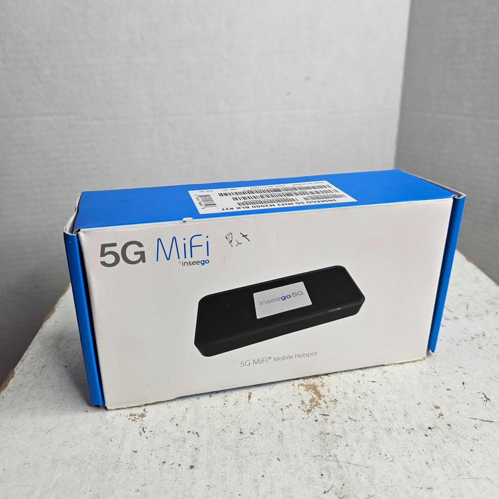 Inseego 5G Mobile Hotspot MiFi M2000 T-Mobile with Battery & Charger Black - NEW