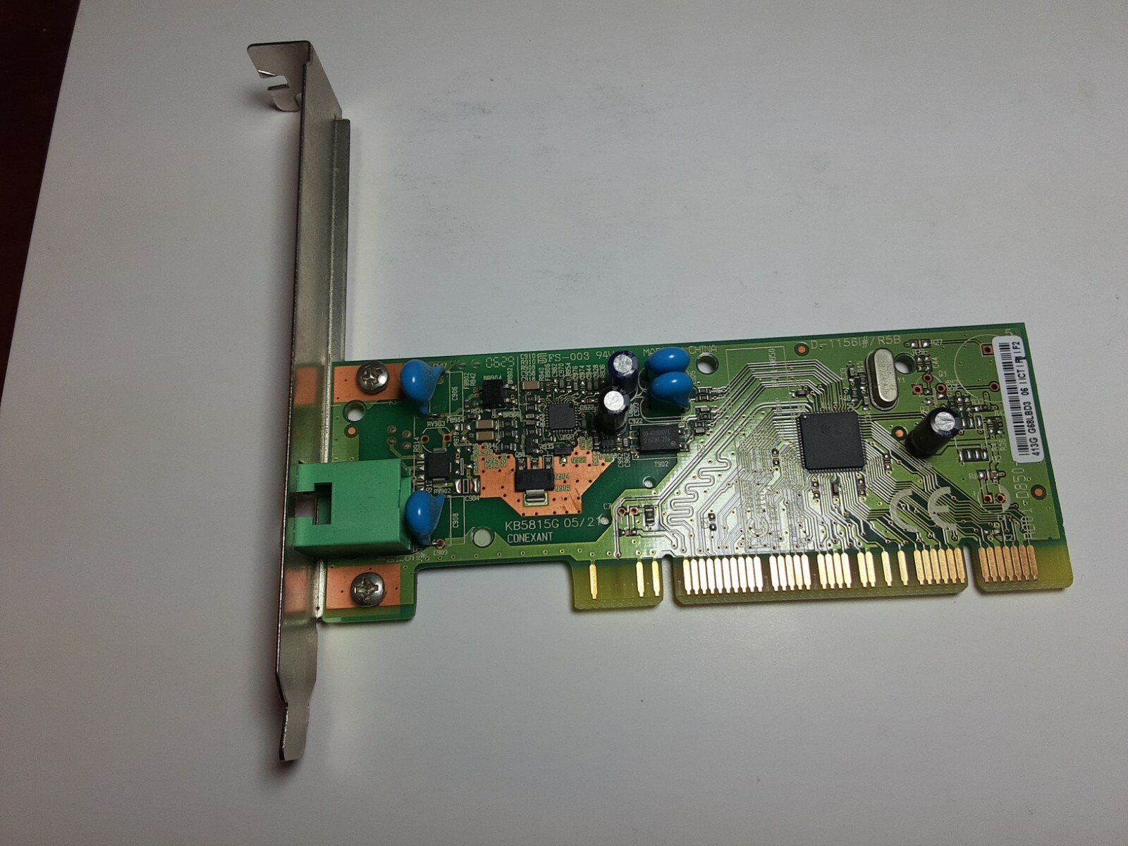 Dell Conexant KB5815G 56K V.92 Data Fax PCI Modem JF495 N8507 M8926 PJ497 WH625