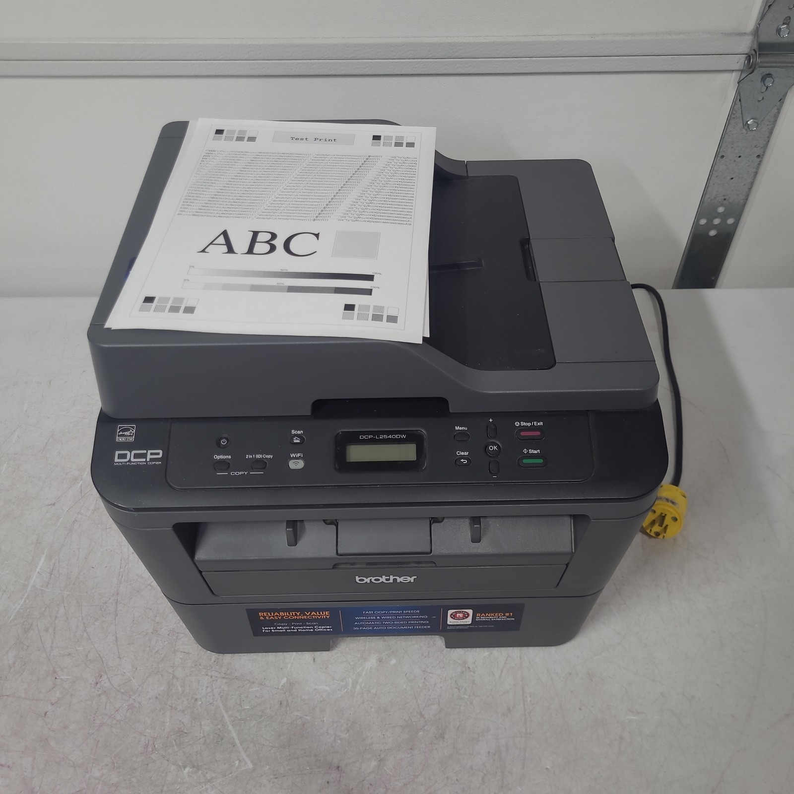 Brother DCP-L2540DW Mono Laser Printer 3.5K Page Count All-In-One Wi-Fi Duplex