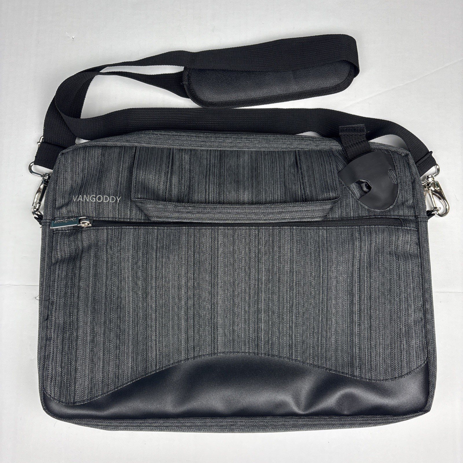 Vangoddy Wave 2-In-1 Universal Messenger Bag Briefcase 12 13 13.3 Laptop Gray 