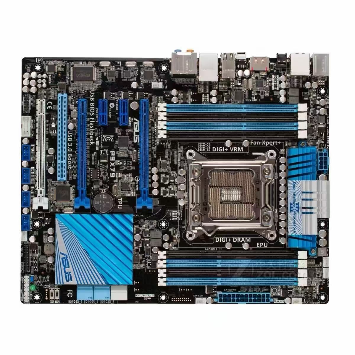 ASUS P9X79 Deluxe Computer Motherboard LGA 2011 DDR3 64G For Intel X79 Desktop