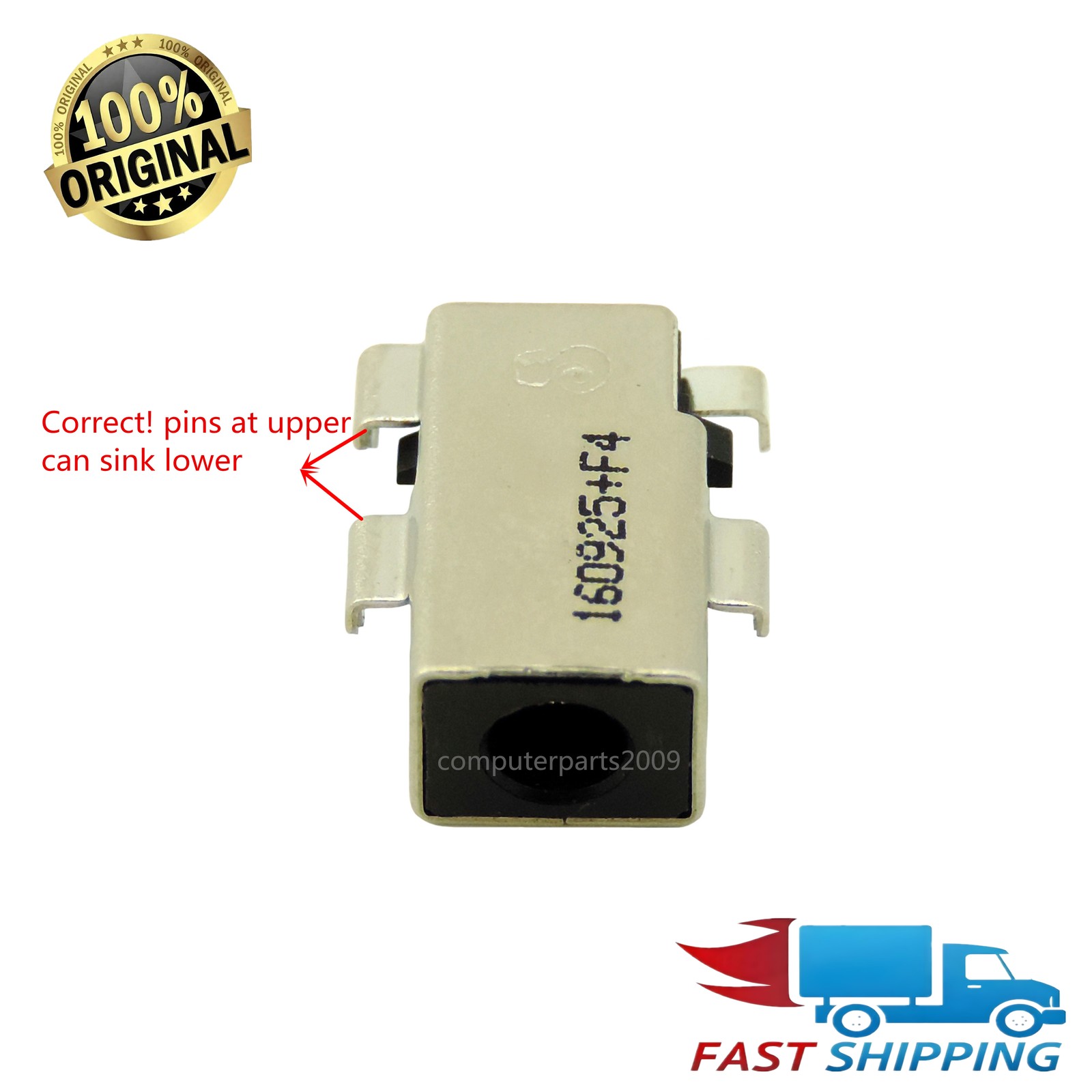 DC Power Jack plug in Charging Port for Acer Aspire R5-571t-57Z0 R5-571T-74PG