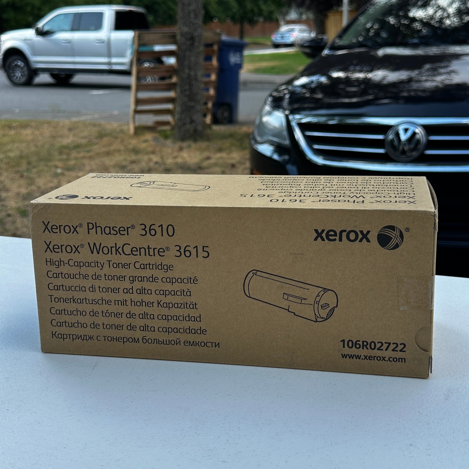 Genuine Xerox 106R02722 High Capacity Black Toner Cartridge Phaser 3610 WorkCent