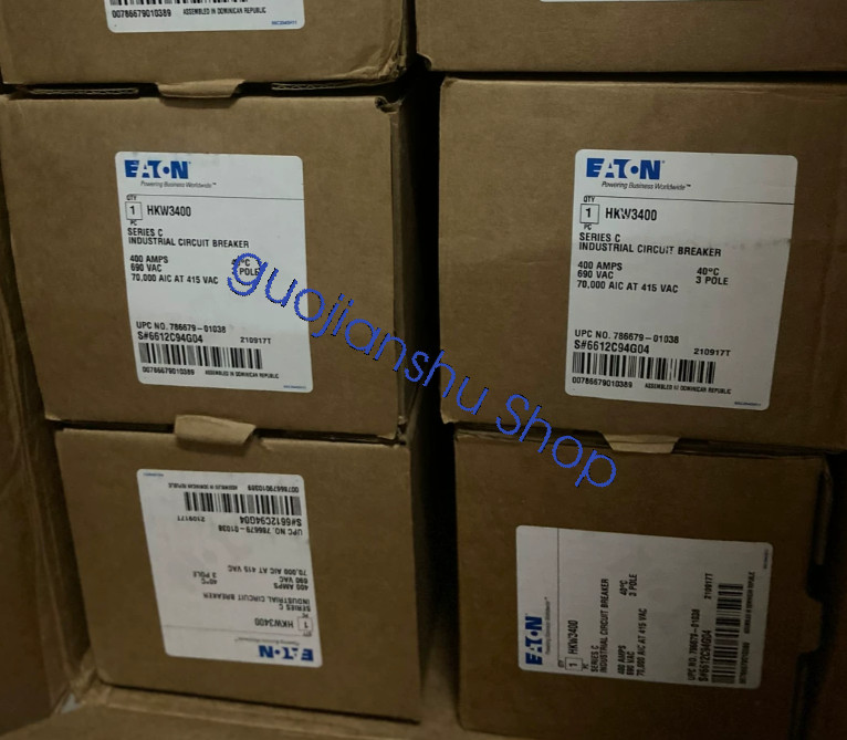 1PCS NEW EATON HKW3400 Circuit breaker Fast delivery Via Fedex/DHL