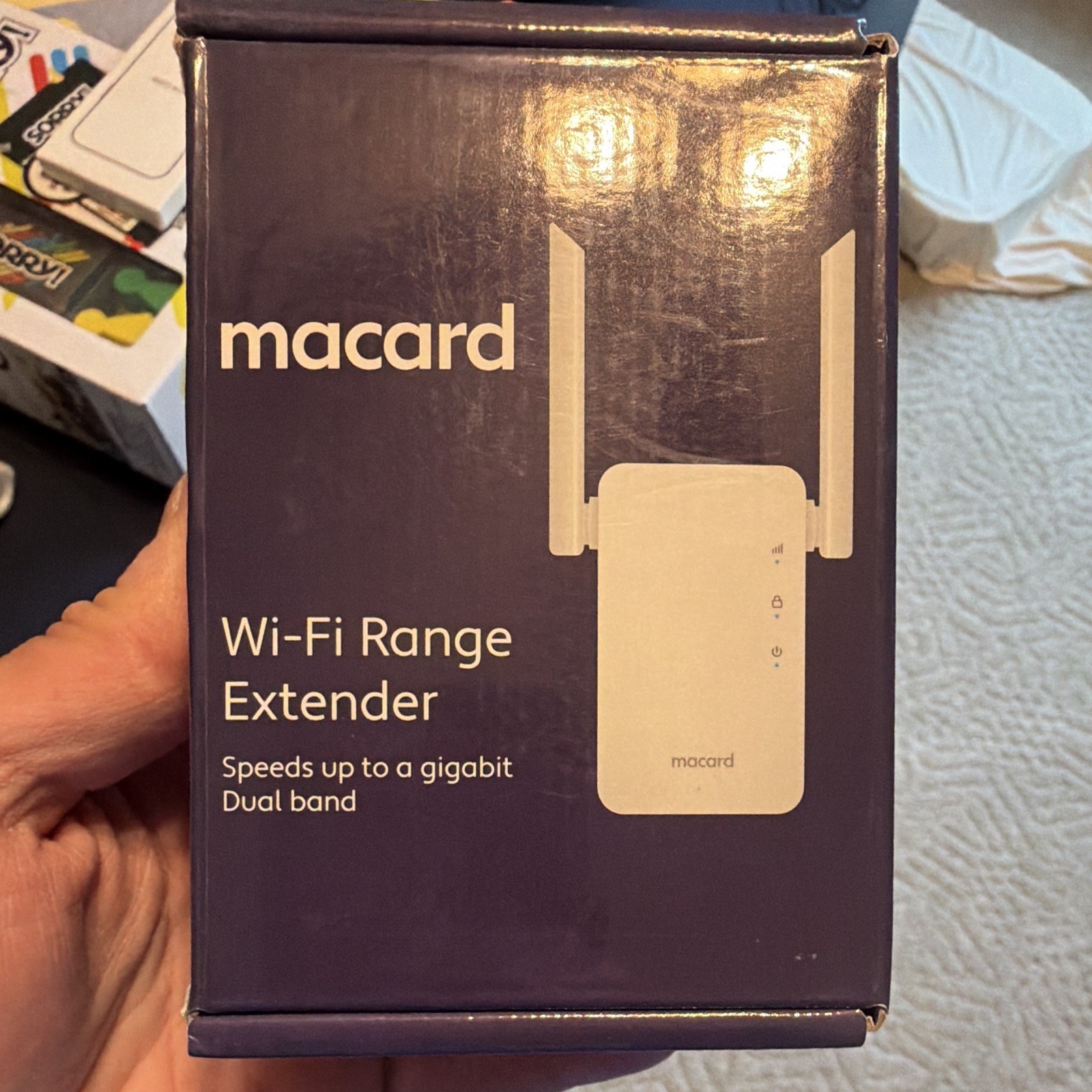 macard RE1200 Wi-Fi Range Extender Dual Band 2.4/5GHz Ethernet White