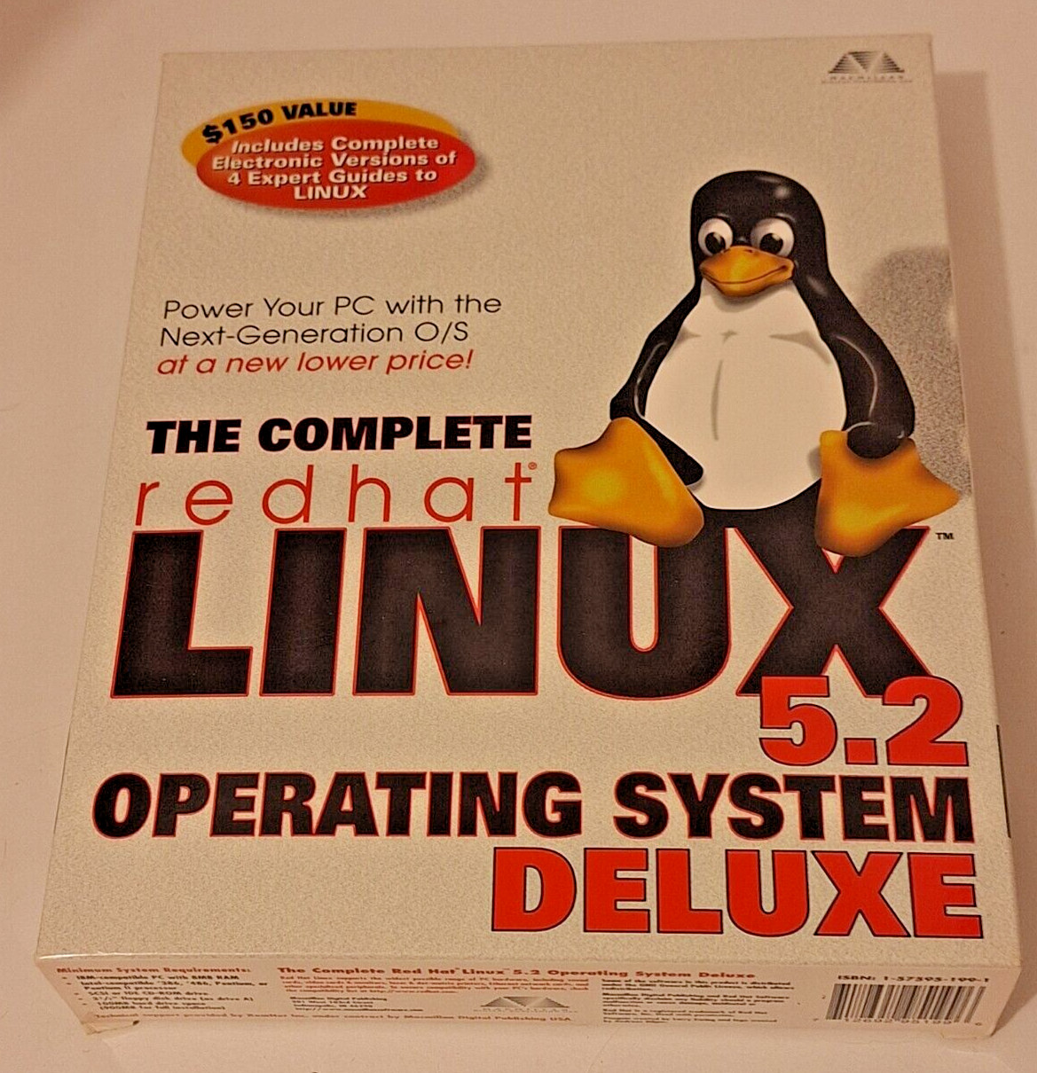 Linux 5.2 The Complete Redhat Operating System Deluxe Secure Server 3 CD Book