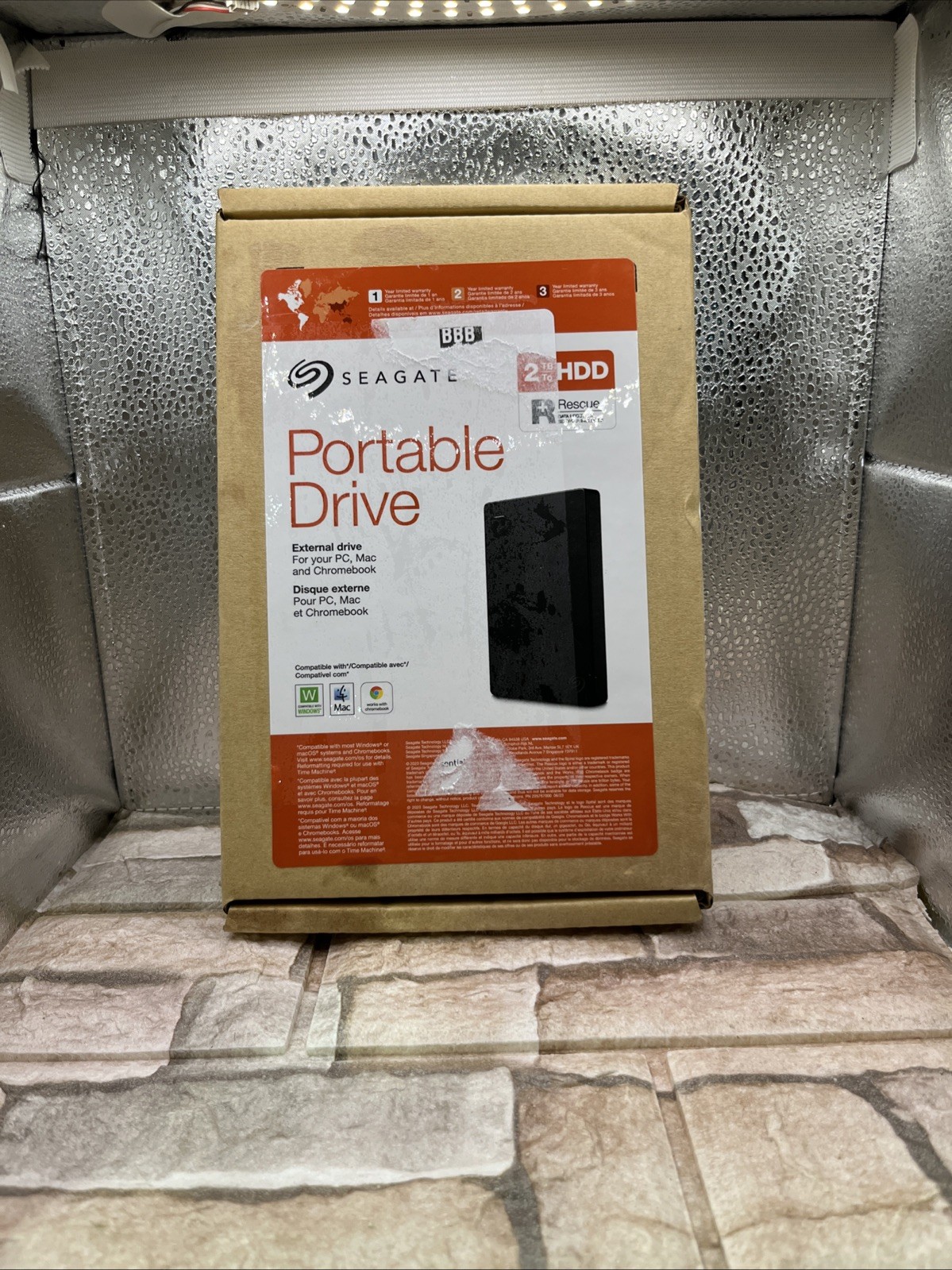 Seagate Portable HDD 2TB STGX2000400, External Hard Drive, PC, Xbox, PlayStation