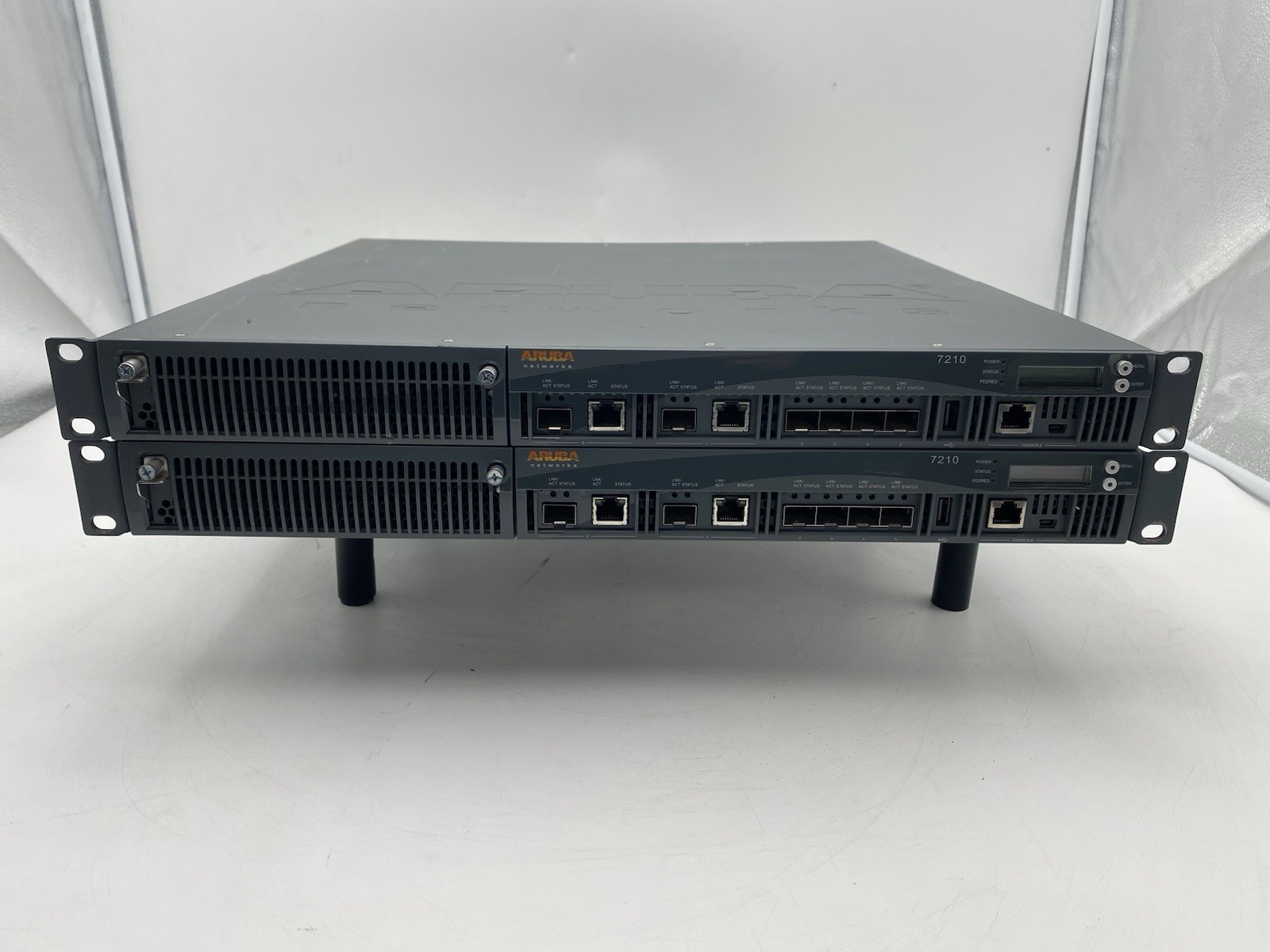 Lot of 2 Aruba 7210 (ARCN0100) Mobility Controller No PSU/FANS