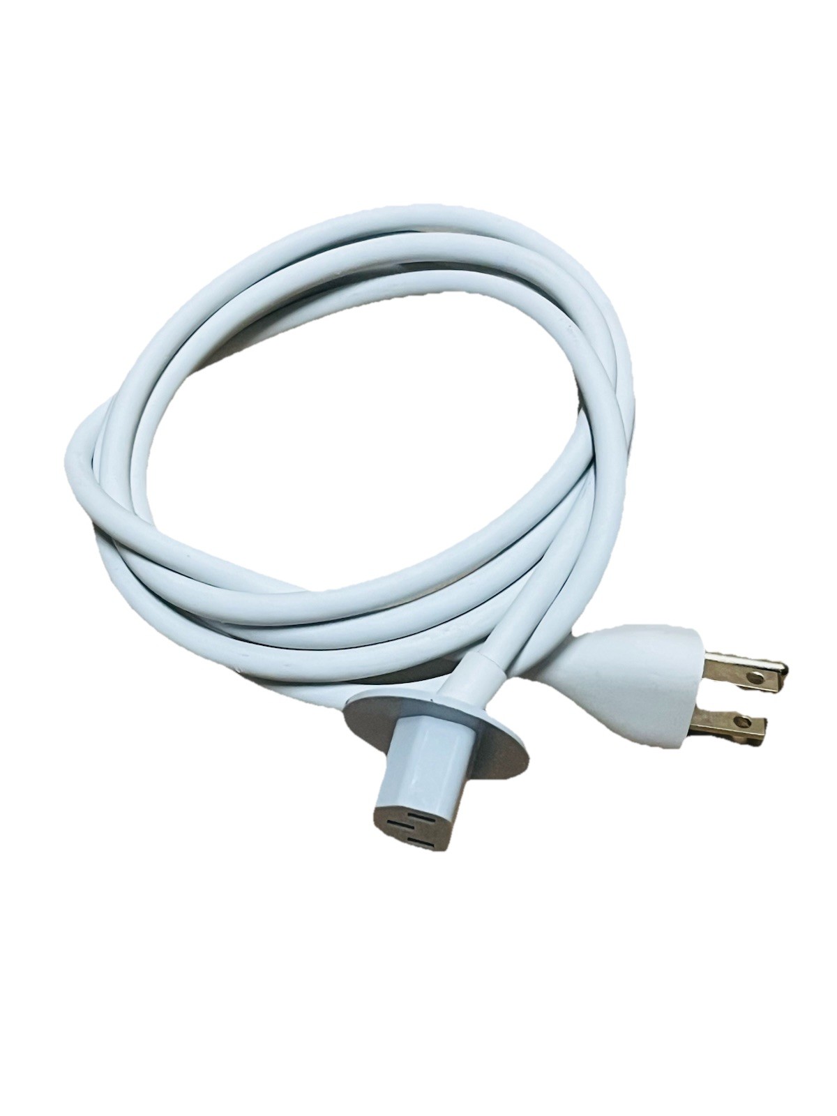 Apple A7 (6-Foot) 3-Prong Power Cable for iMac (Angled Connector) - Off White