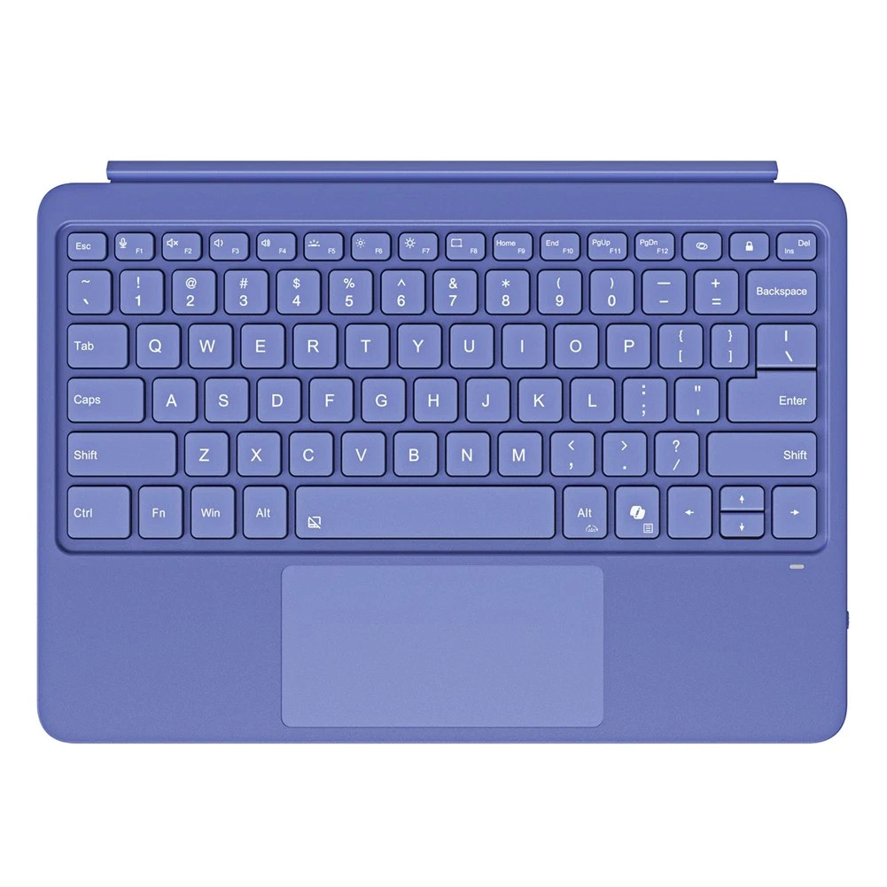 7-Color Backlit BT Wireless Magnetic Keyboard for Microsoft Surface Pro 12 inch