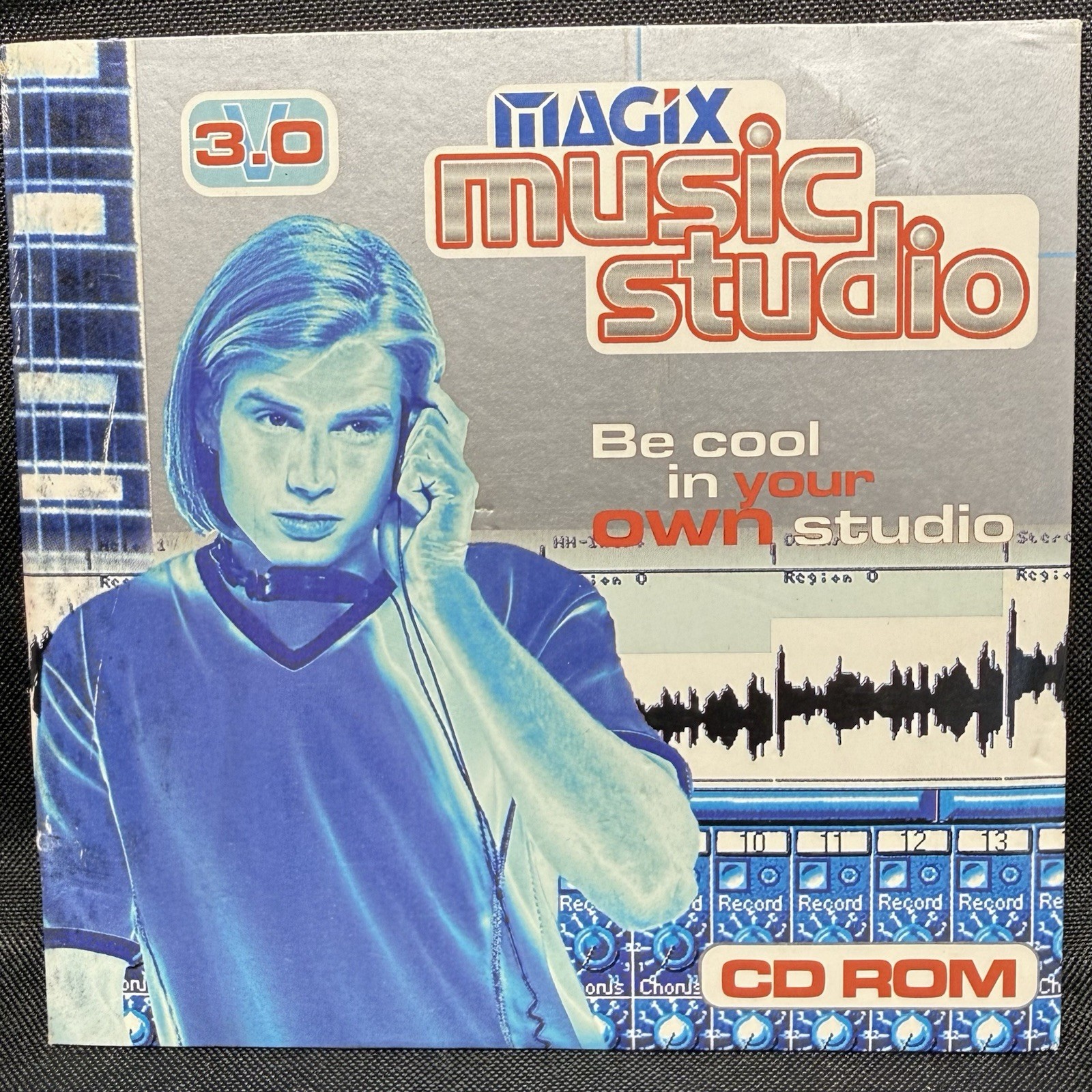 MAGIX Music Studio 3.0 Vintage Windows PC CD-ROM Audio Editing Software 1997 VGC