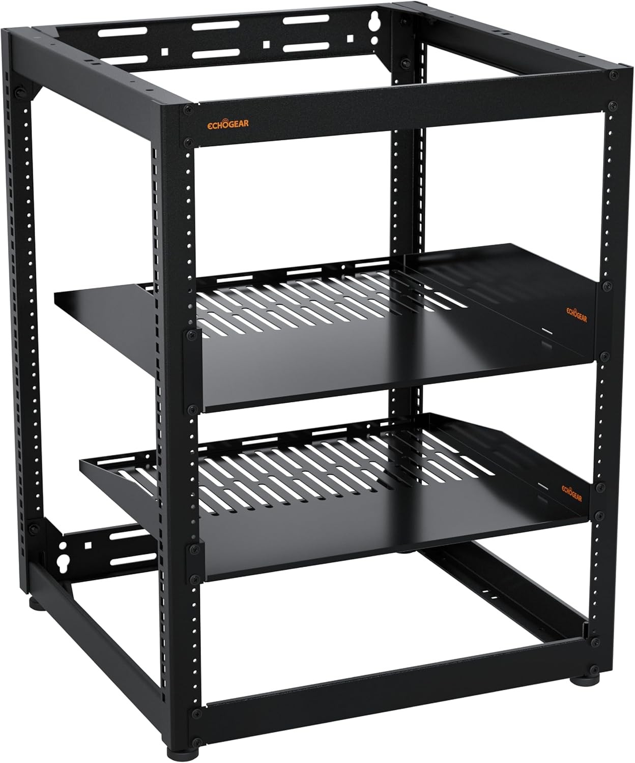ECHOGEAR 15U Open Frame Rack Server AV Wall Mount