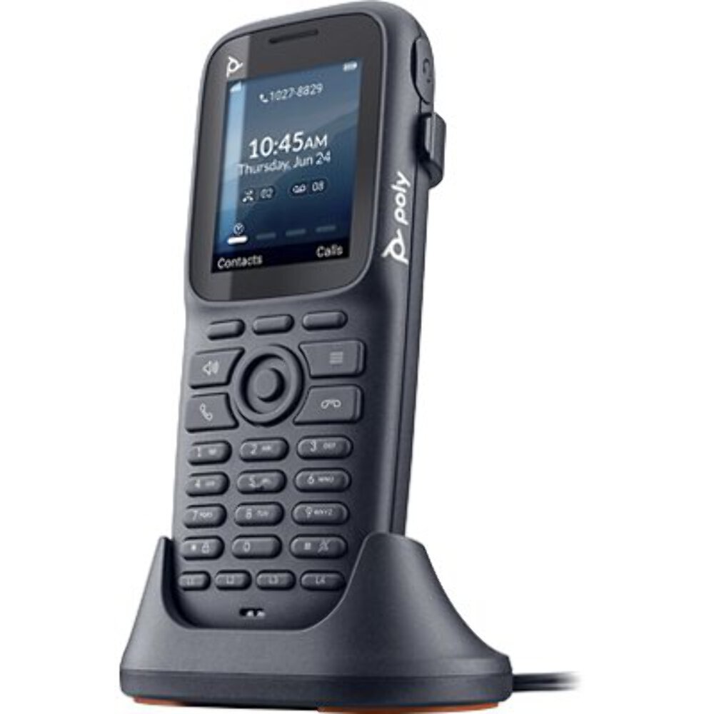 HP Poly Rove 20 Wireless DECT IP Phone Handset – 35-Hour Talk Time, IP65 Rugged