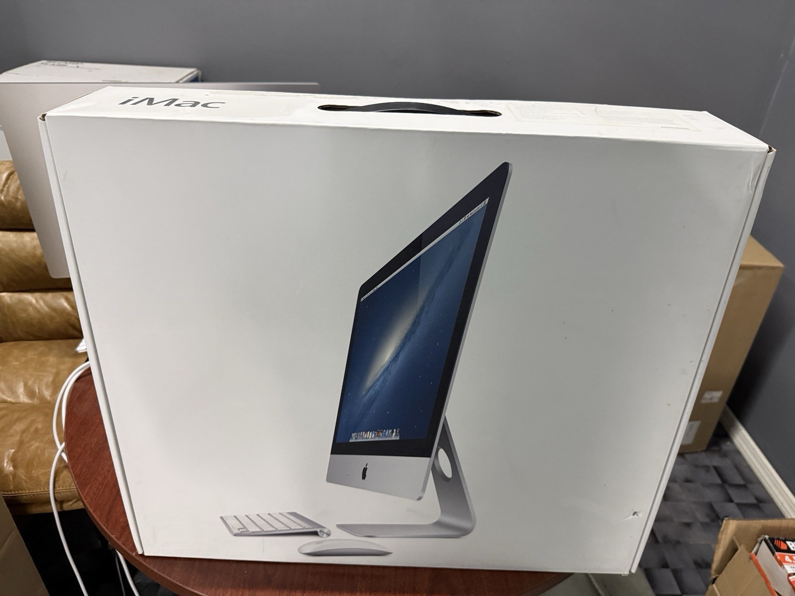 APPLE iMac Box Only... For 21.5"...MD094LL/A... Good Condition