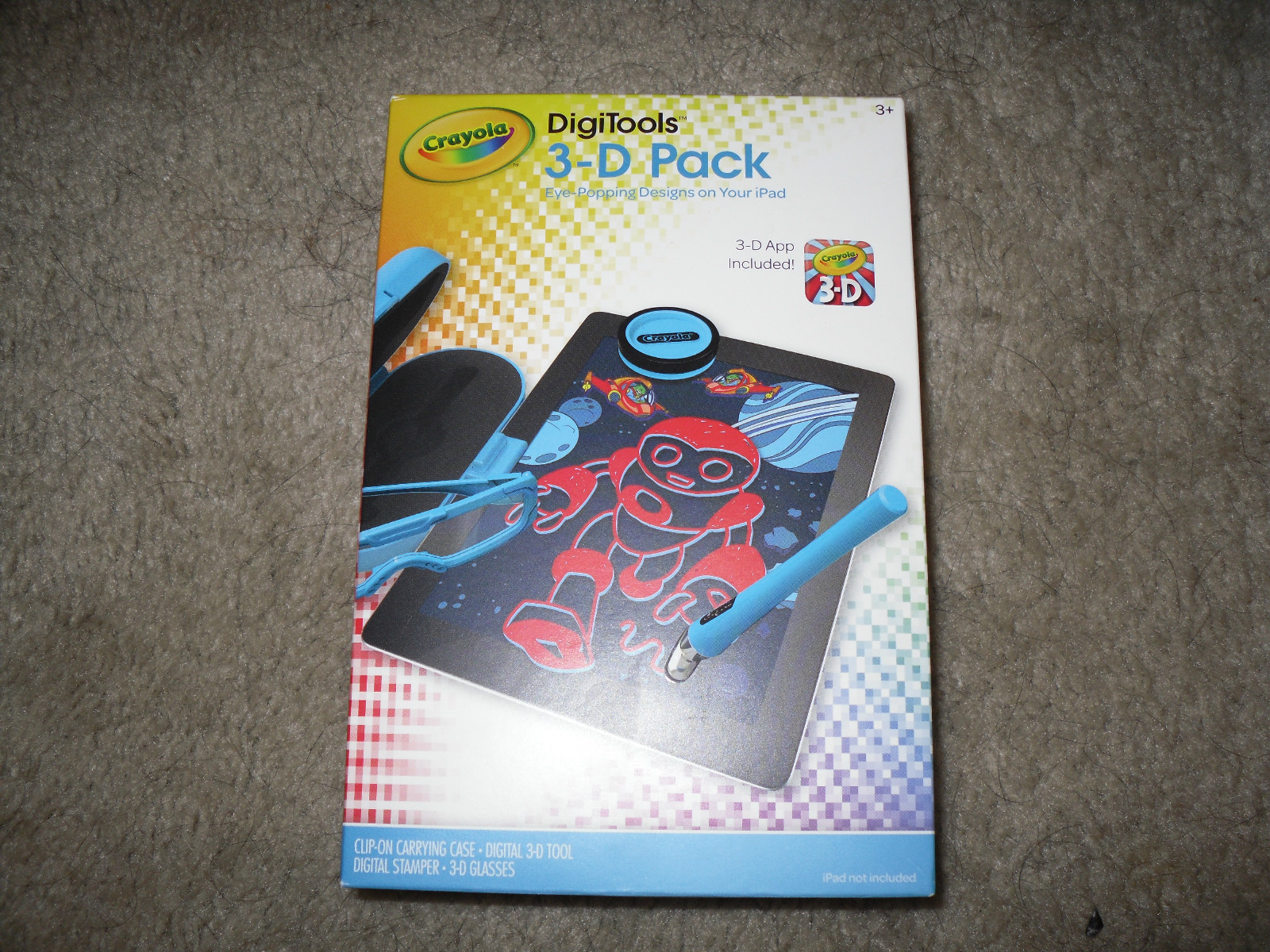 Griffin GC35974 Crayola Digitools 3D Effects Pack For iPad New