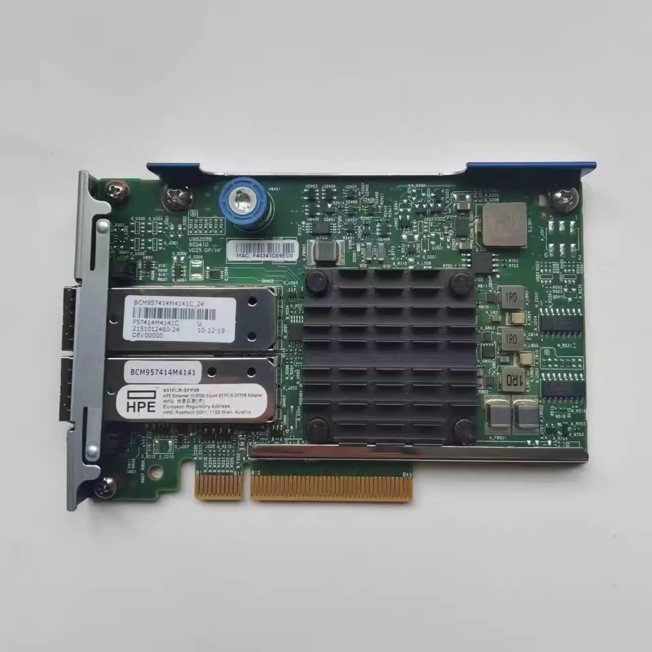 HPE Ethernet 10/25Gb 2-Port 631FLR-SFP28 Network Adapter 817707-001 840133-001