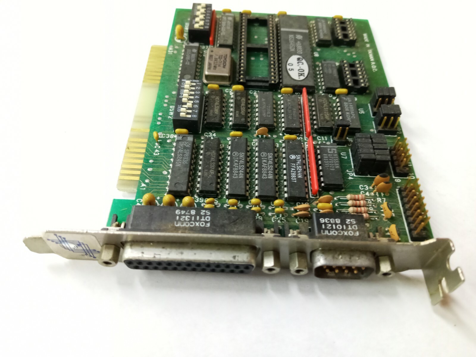 Vintage 8 BIT ISA Serial Parallel card controller NS16450N MCT003770 3770