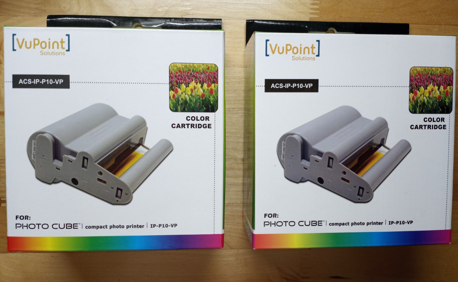 VuPoint Solutions Color Cartridge ACS-IP-P10-VP for Photo Cube Compact PrinterX2