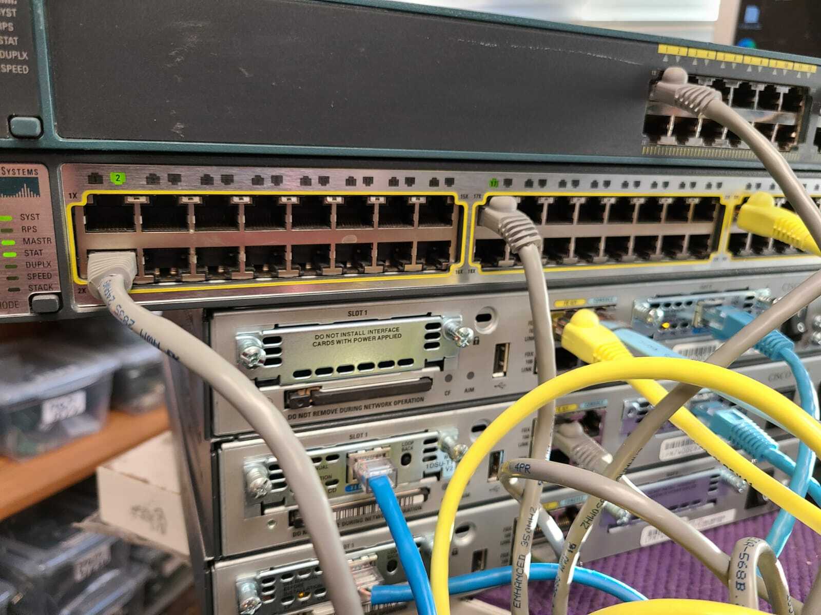 BEST Economical Cisco CCENT, CCNA & CCNP LAB KIT IOS 15,3 SITES RTR Ship Via UPS