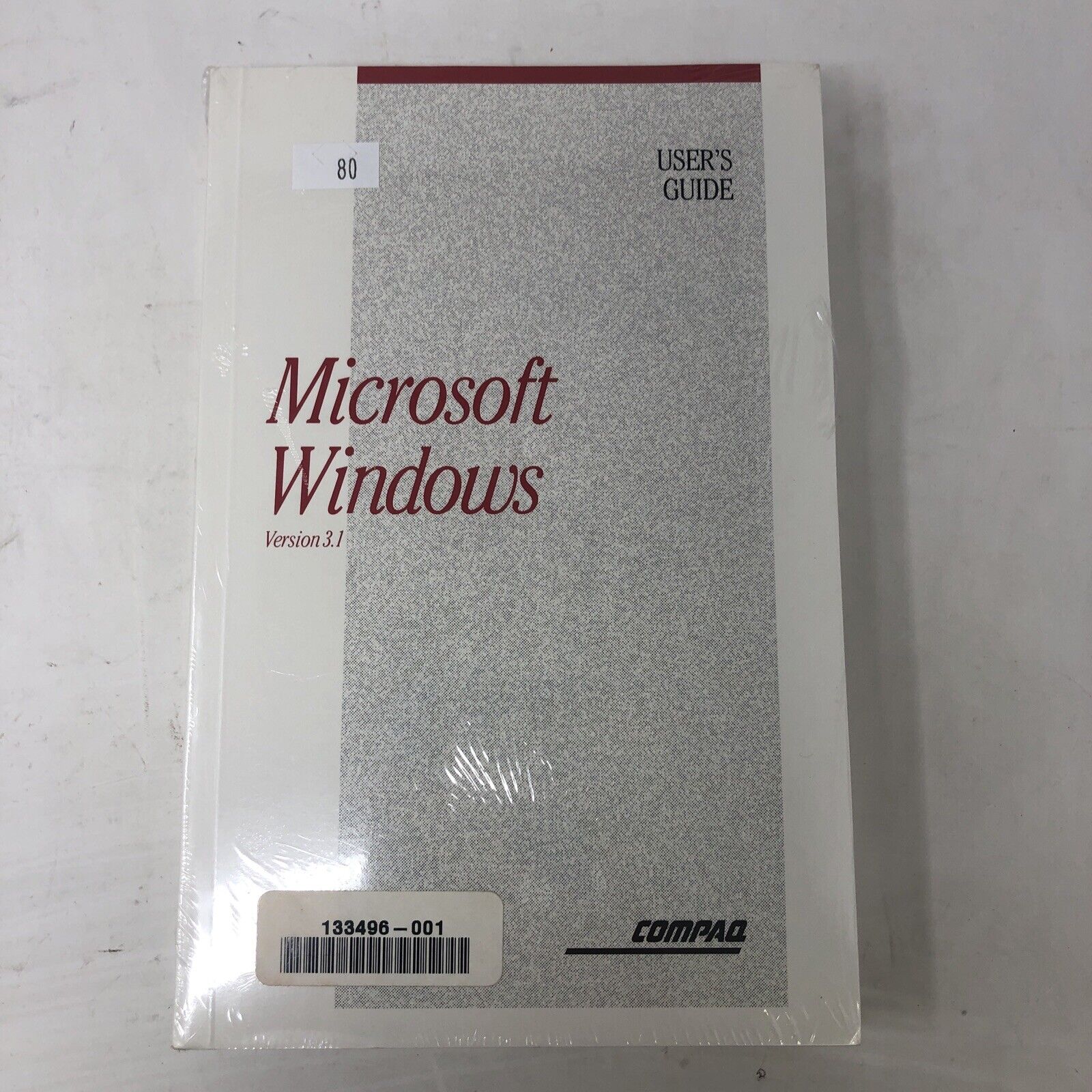 COMPAQ MICROSOFT WINDOWS USER\'S GUIDE 3.1 OPERATING SYSTEM SEALED - NOS