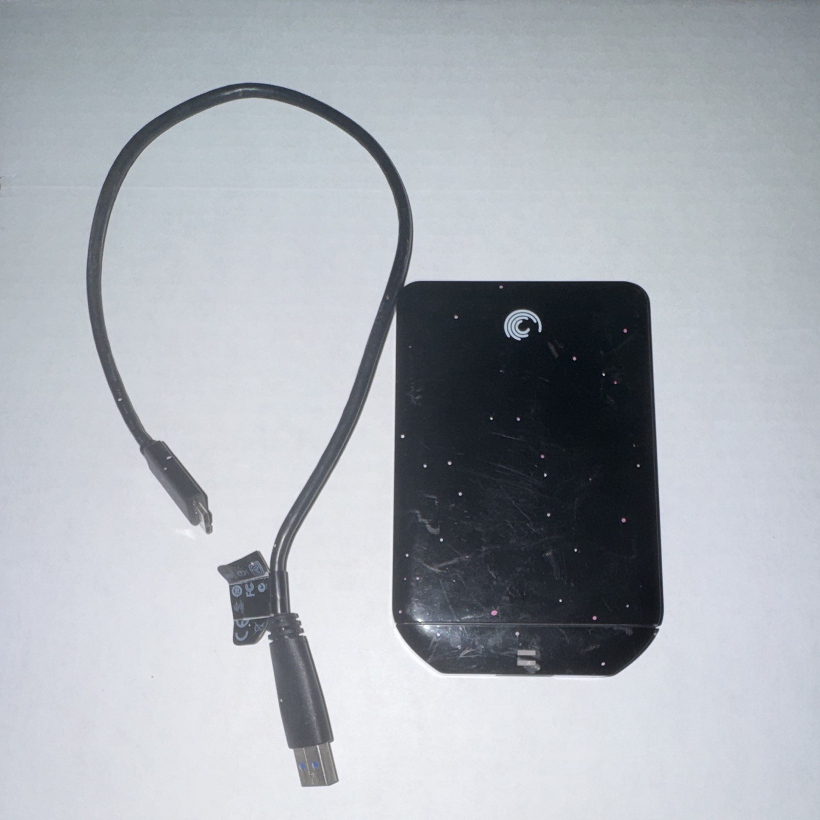 Seagate FreeAgent GoFlex 500GB 3.5in Desktop External HDD USB Black Auto On/Off