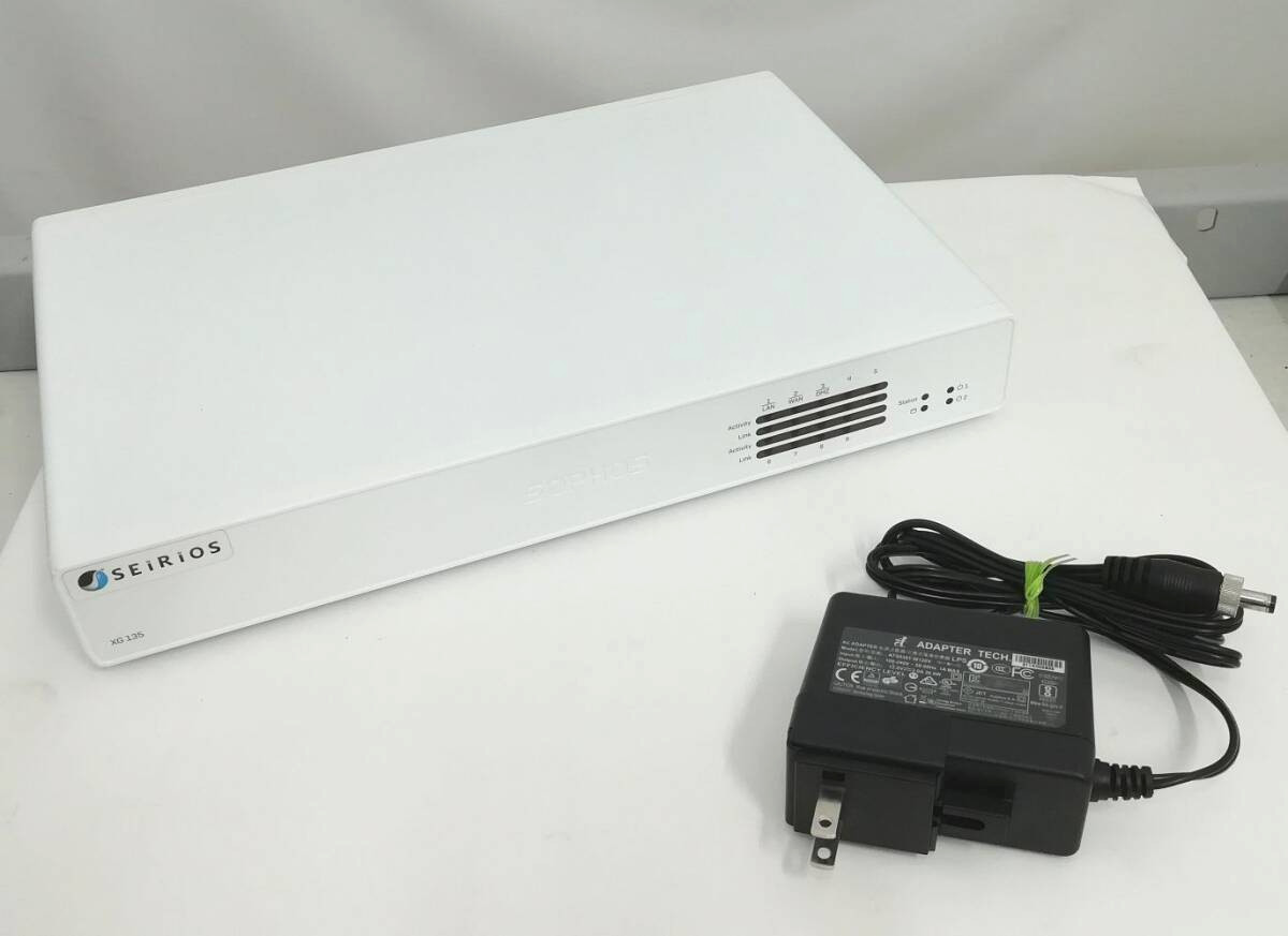 SEiRiOS Sophos XG 135 Network Security Firewall Desktop Appliance Used Japan