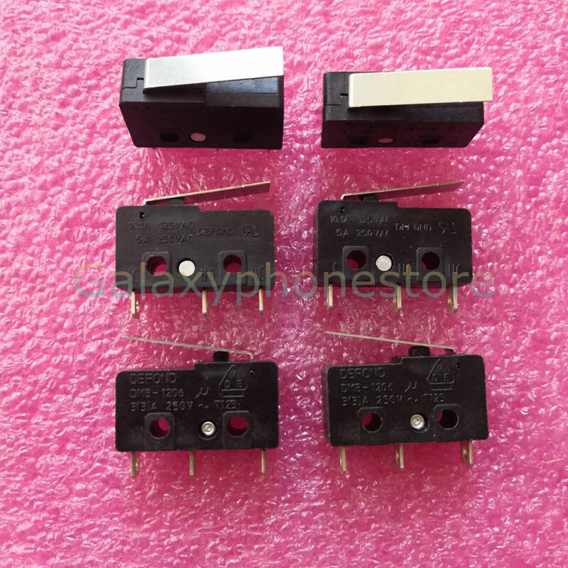 10PCS NEW Defond DMB-1206 Micro Limit Switch 3A/5A 250VAC 10.1A 125VAC