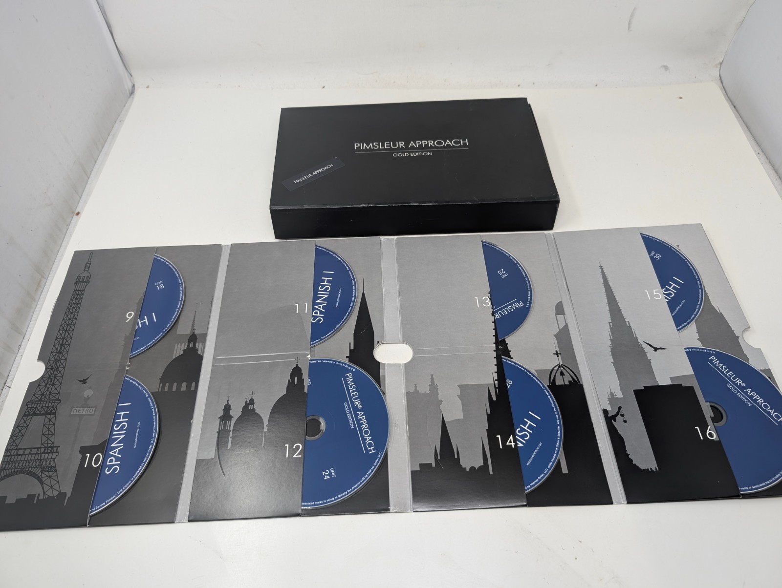 Pimsleur Approach Gold Edition Spanish I Audio CD Course Discs 9-16 (84)
