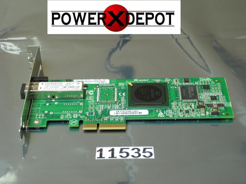 NEW PULL DELL QLOGIC QLE2460 1 PORT 4GB FIBRE CHANNEL HBA DP/N: PF323