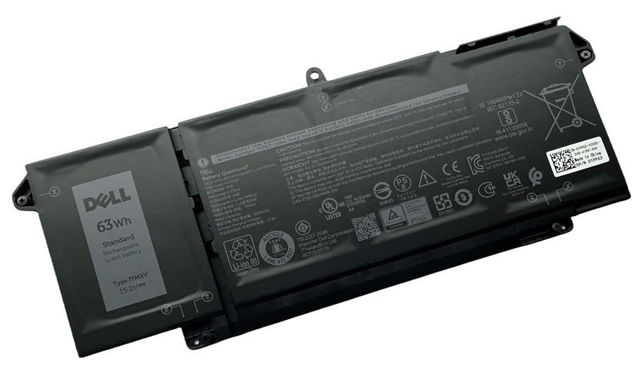 OEM 4 Cell 7FMXV 63Wh Battery For Dell Latitude 5320 7320 7420 7520 0TN2GY 15.2V