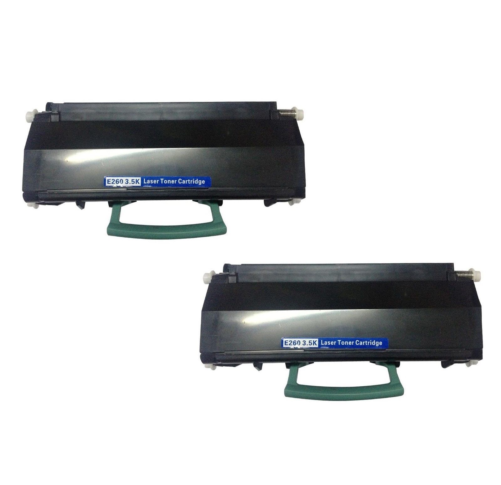 2PK E260A11A Toner Cartridge Compatible for Lexmark E260D E260DN E360D E360DN