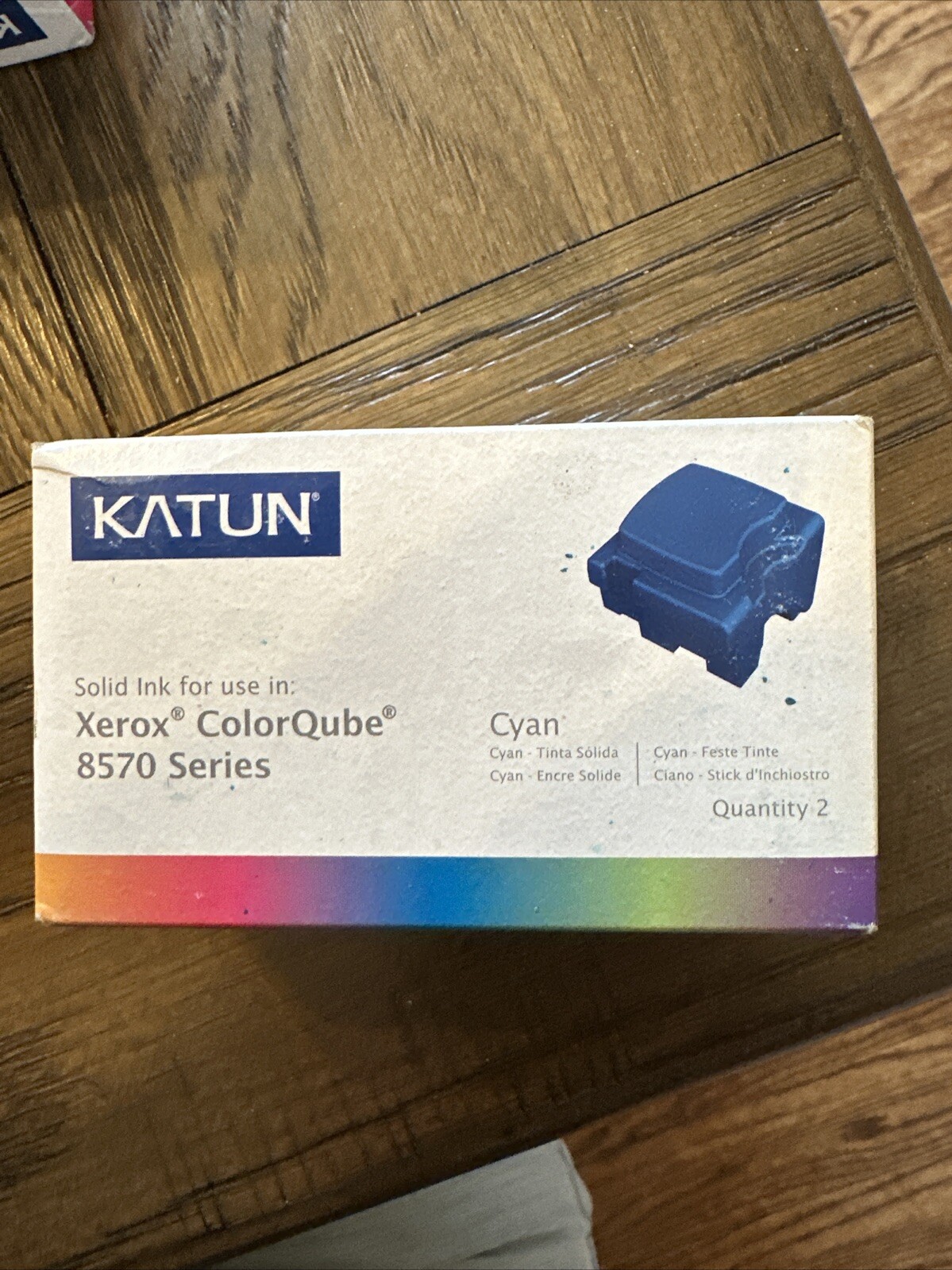 Katun 39401 Compatible 8570 Solid Ink Stick Black 2 Pieces In Box 