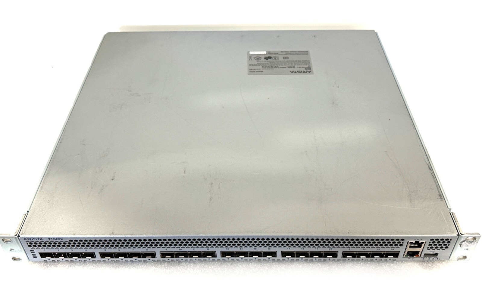 Arista DCS-7124SX-R 24-Port 10Gb SFP+ L2/L3 Switch R-F Airflow 2x AC 