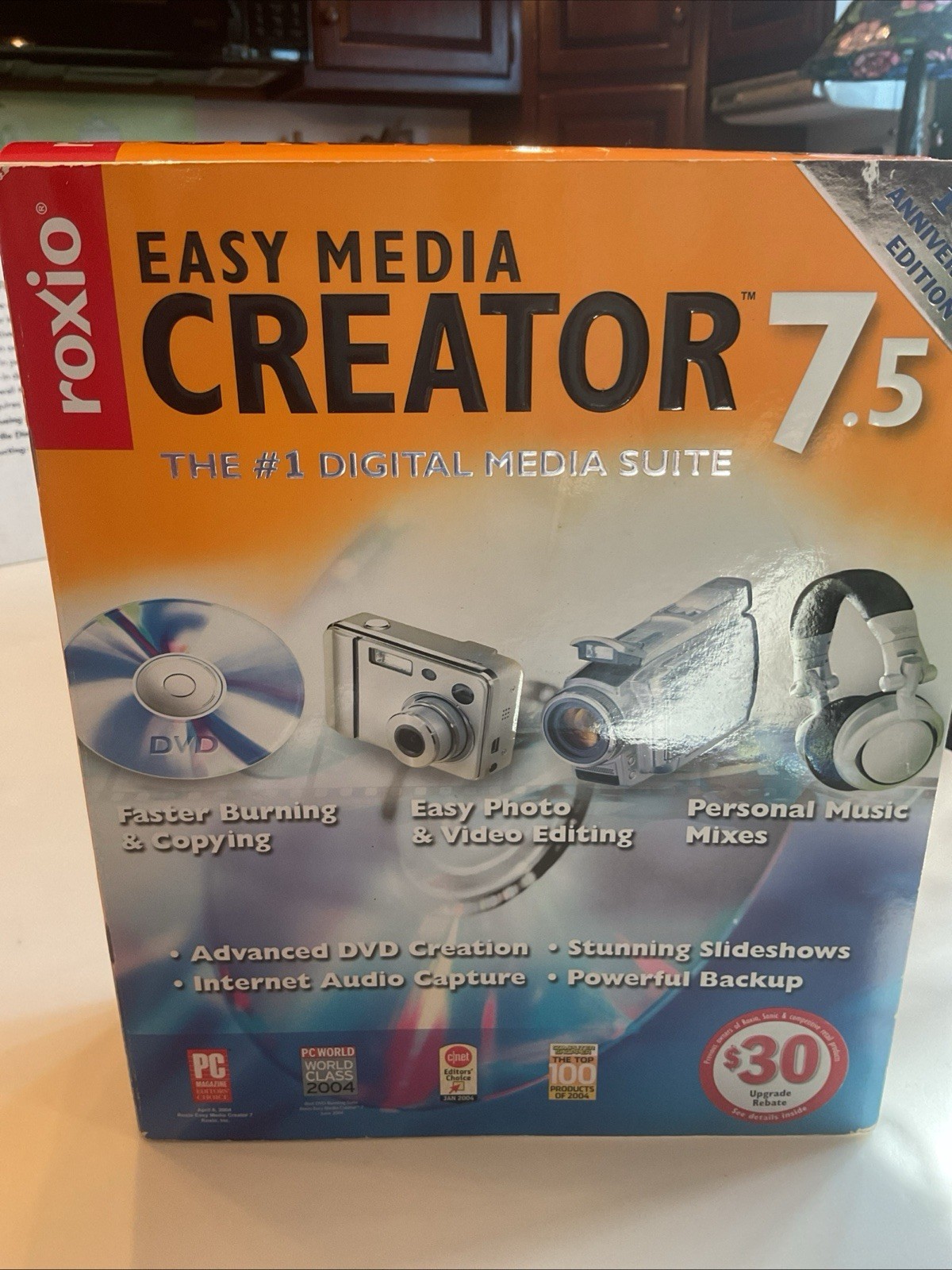 Roxio Easy Media Creator 7.5 New In Box