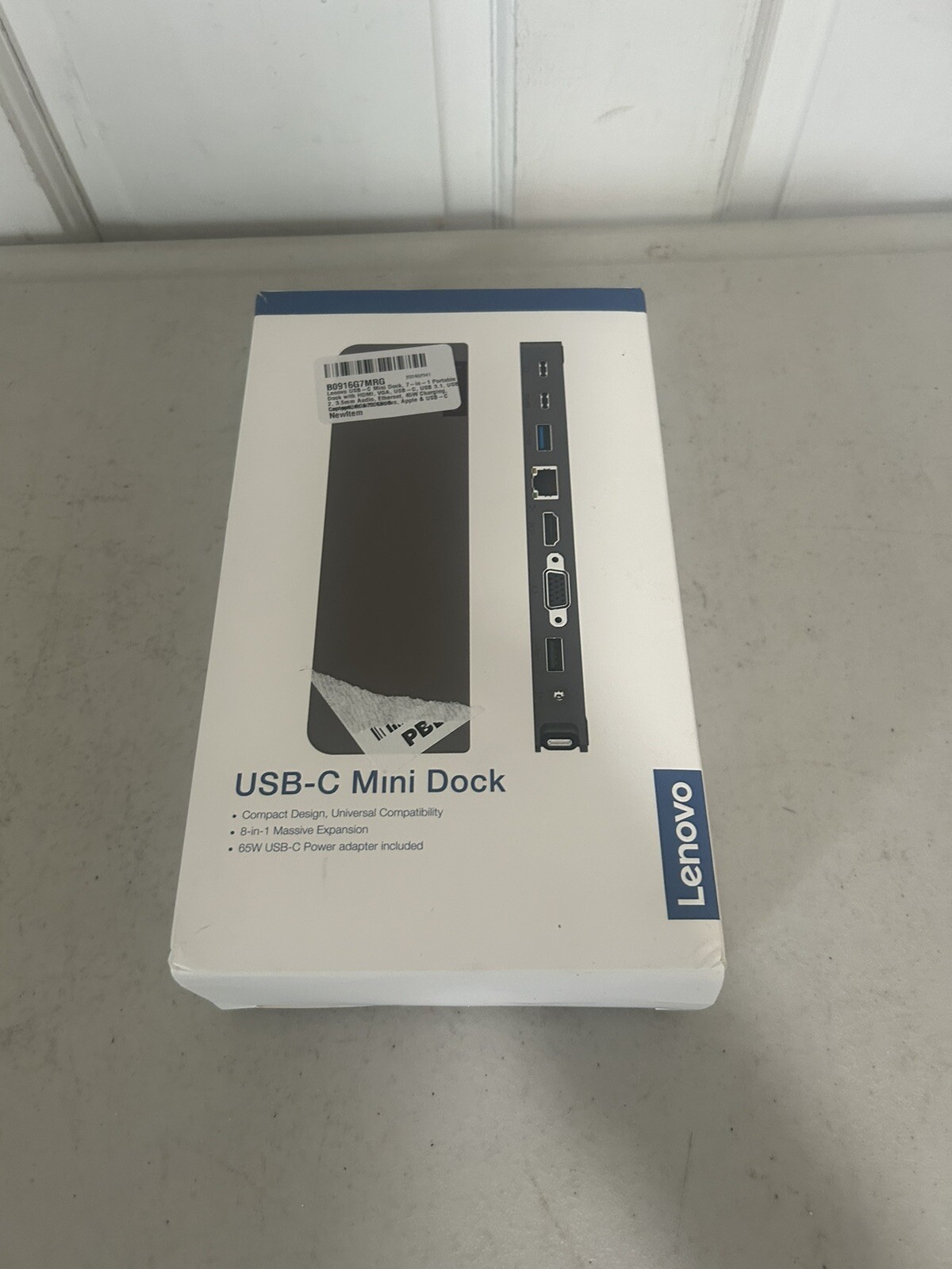 Lenovo USB-C Mini Dock 8 in 1 G0A70065US