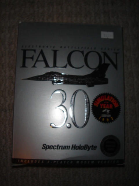 Falcon 3.0 - Spectrum Holobyte - 1991 - 3.5 Disks - Vintage Retro Gaming - Boxed