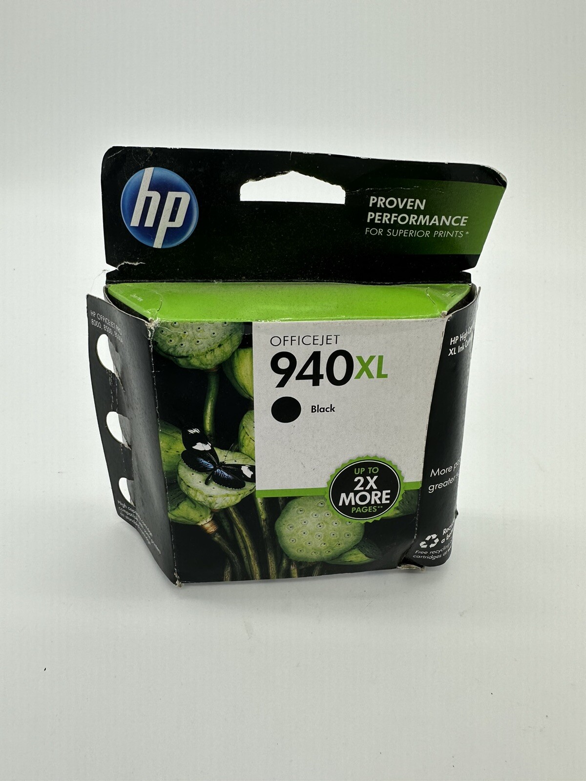 Genuine Brand New 940XL Black Ink Cartridge C4906AN OEM Selaed Box HP 8000 8500