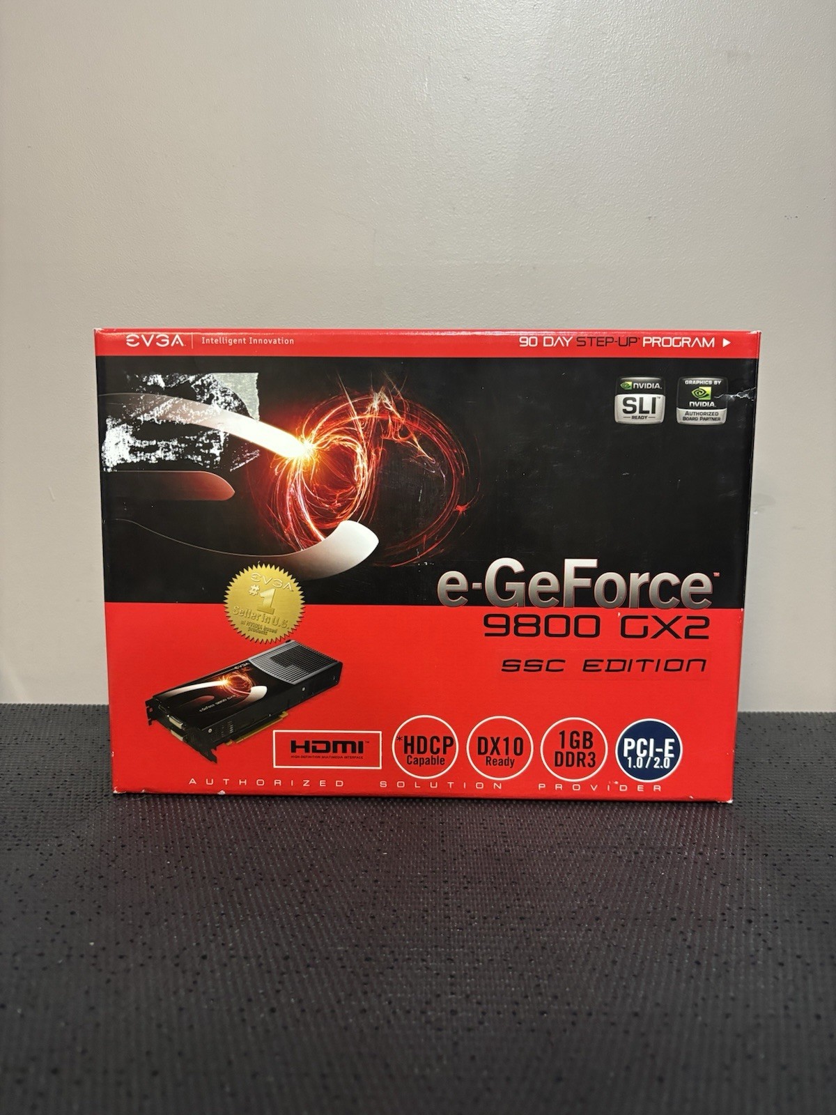 EVGA Nvidia e-GeForce 9800 GX2 KO 1GB Graphics Card w/ Box