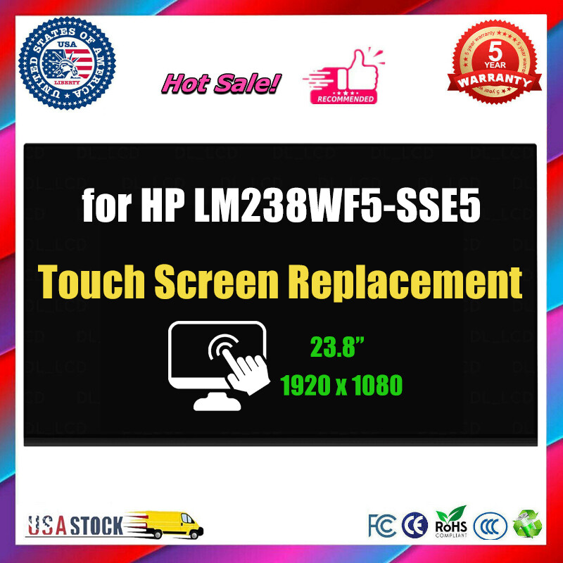 Lm238WF5(SS)(E6) 23.8" FHD 1920×1080 Touch Screen Display Panel Lm238WF5-SSE6 US
