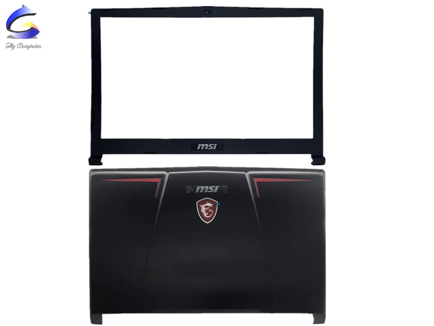 For MSI GP63 MS-16P4 Leopard 8RE Gaming 98% New LCD Back Cover & LCD Front BezeL